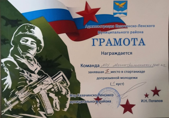 Спартакиада допризывной молодежи!.